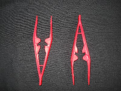 FORCEP DISSECTING RED