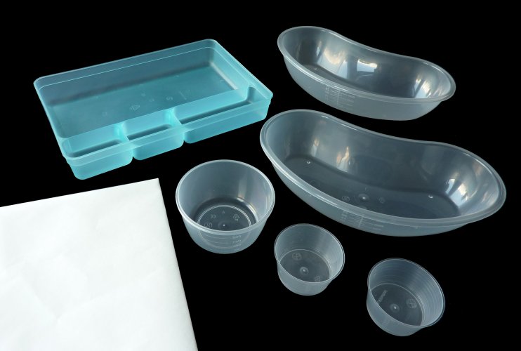 !BSMb Bowl Set polypropylene single use disposable  Packs Polyware