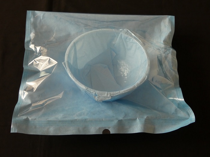 BOWL 1 LITRE DOUBLE WRAPPED STERILE