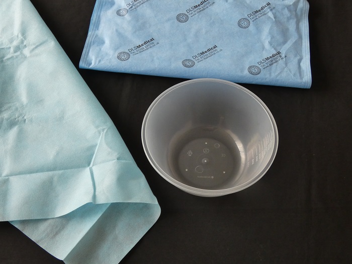 BOWL 1 LITRE DOUBLE WRAPPED STERILE