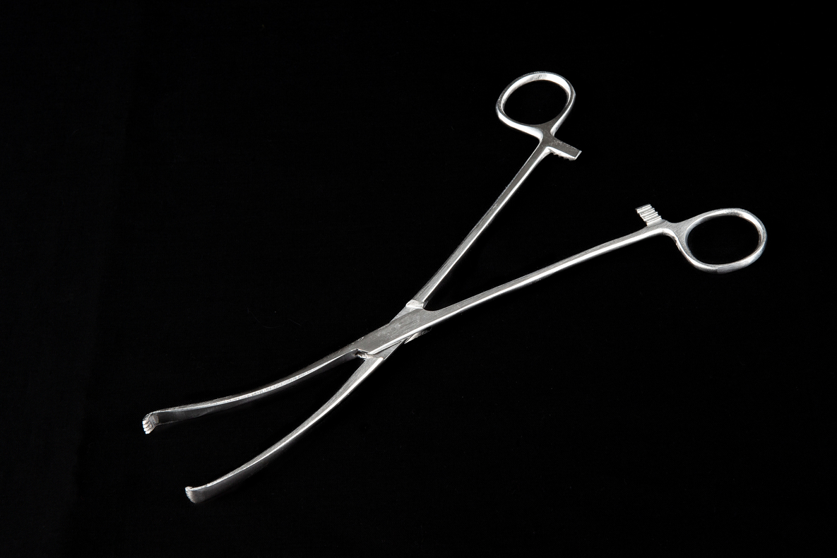 VULSELLUM FORCEPS CURVED