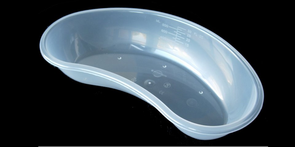 !HWNsRe Kd Kidney Dish Receiver  Bulk PLastic