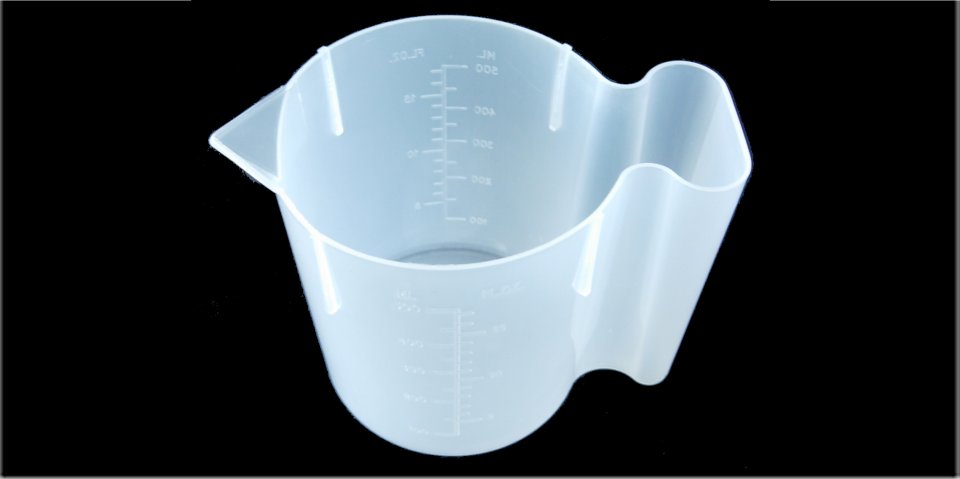 JUG POLYPROPYLENE 500ml GRADUATED