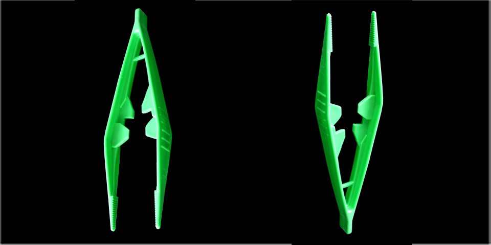 FORCEP DISSECTING GREEN