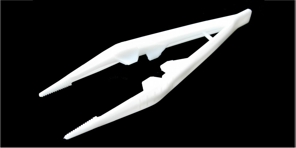 FORCEP WHITE POLYPROPYLENE