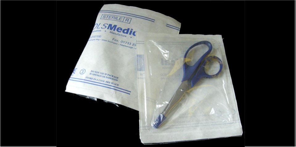 !SS Scissor Sterile single use  Packs Supplementary
