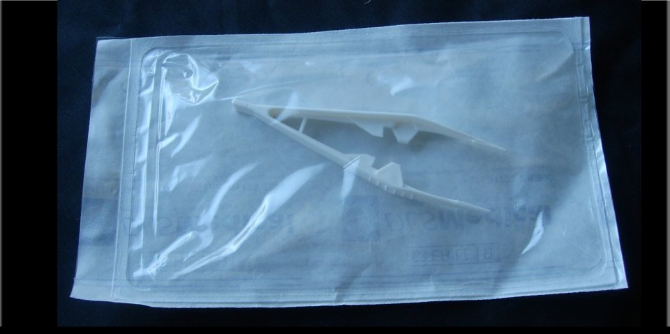 FORCEP WHITE STERILE