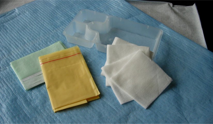 DRESSING PACK STERILE (without gloves)