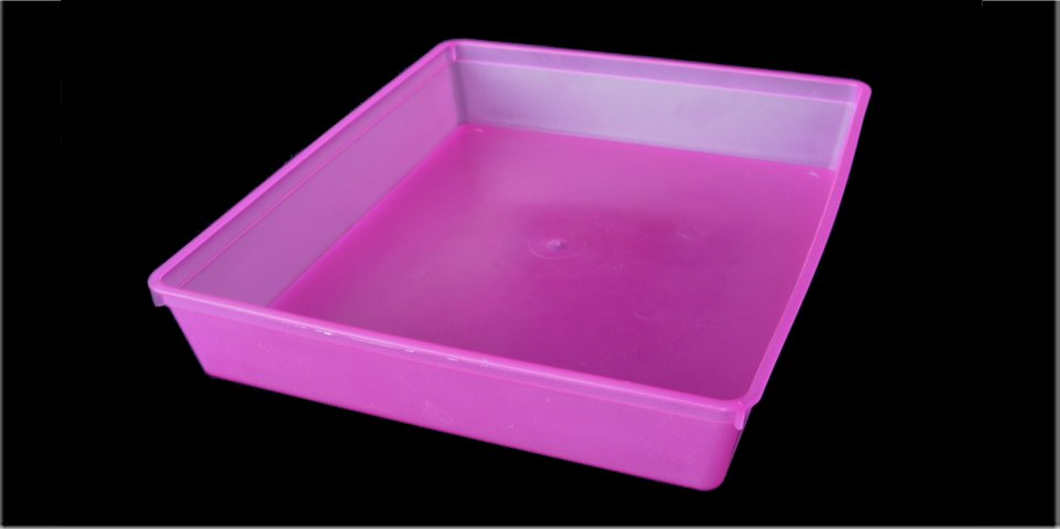 10 X 12 TRAY PINK